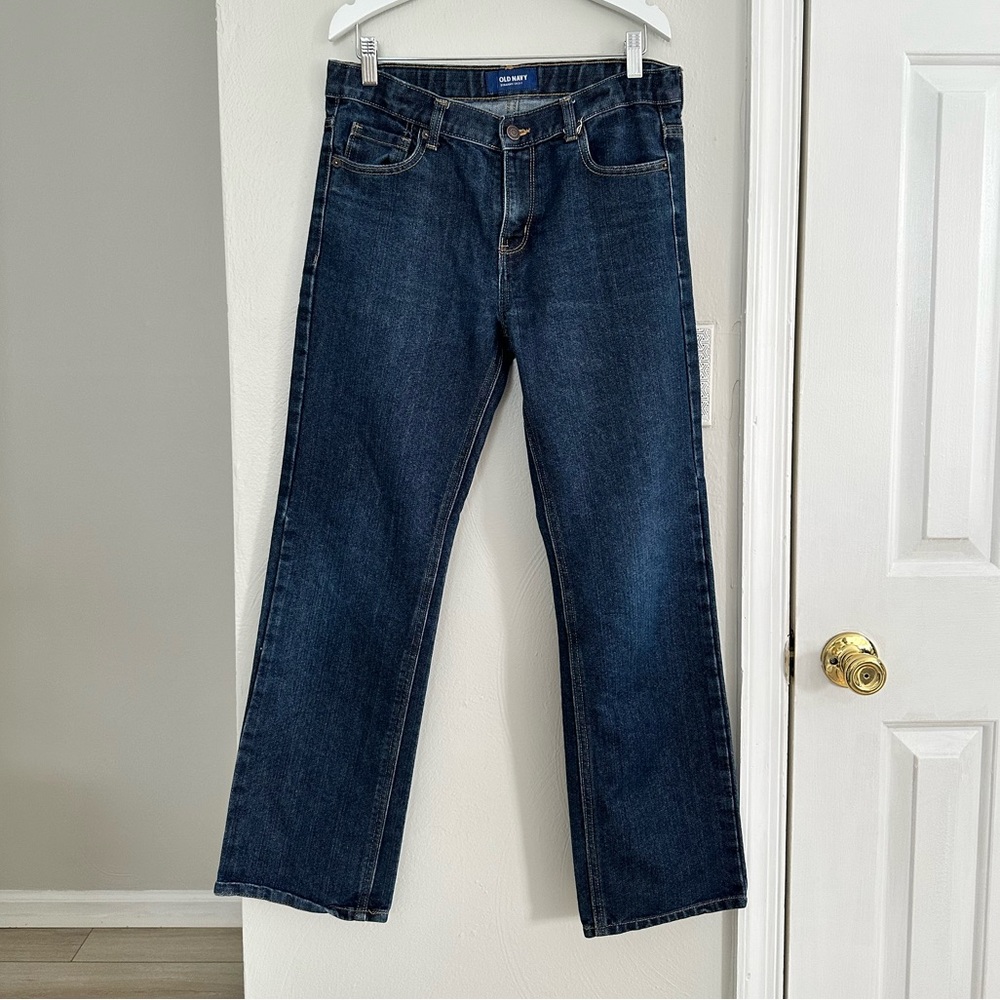 Old Navy Straight Fit jeans boys sz: 14Husky